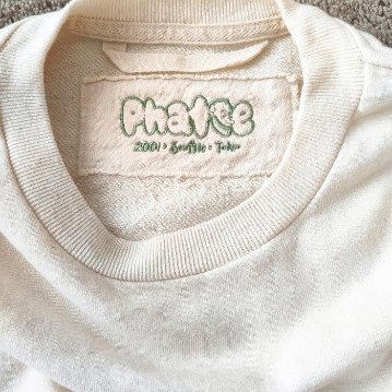 Phatee SPECIALS - HEMP SWEAT CREW -kinariの画像