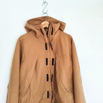 Phatee SPECIALS　HEMP RIPSTOP MOUNTAIN PARKA- DUCK BROWNの画像