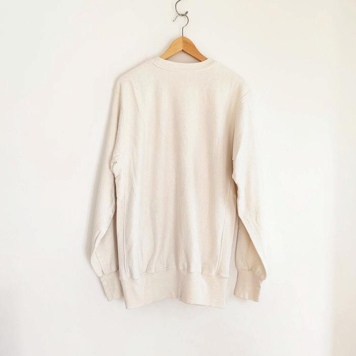 Phatee SPECIALS　HEMP SWEAT CREW -kinari　(sample）の画像