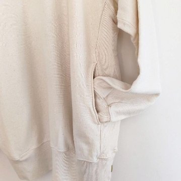 Phatee SPECIALS　HEMP SWEAT CREW -kinari　(sample）の画像