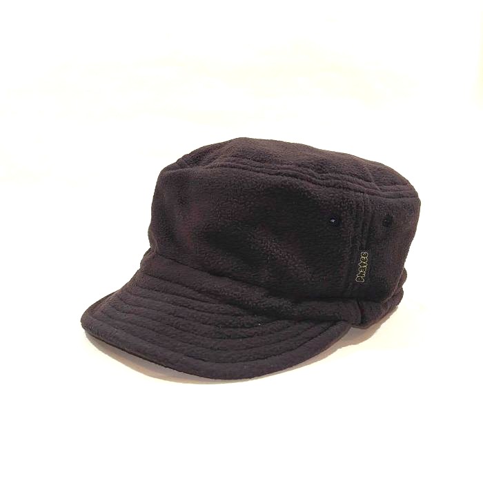 Phatee - HALF CAP RECYCLED FLEECE / BLACK FLEECEの画像