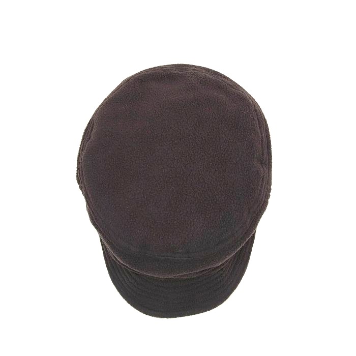 Phatee - HALF CAP RECYCLED FLEECE / BLACK FLEECEの画像