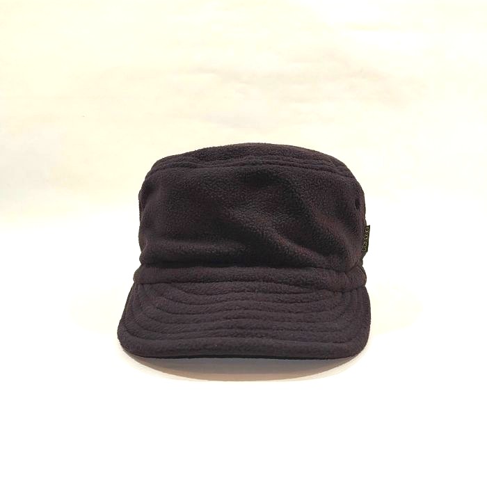 Phatee - HALF CAP RECYCLED FLEECE / BLACK FLEECEの画像
