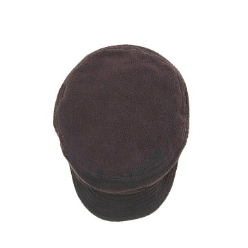 Phatee - HALF CAP RECYCLED FLEECE / BLACK FLEECEの画像