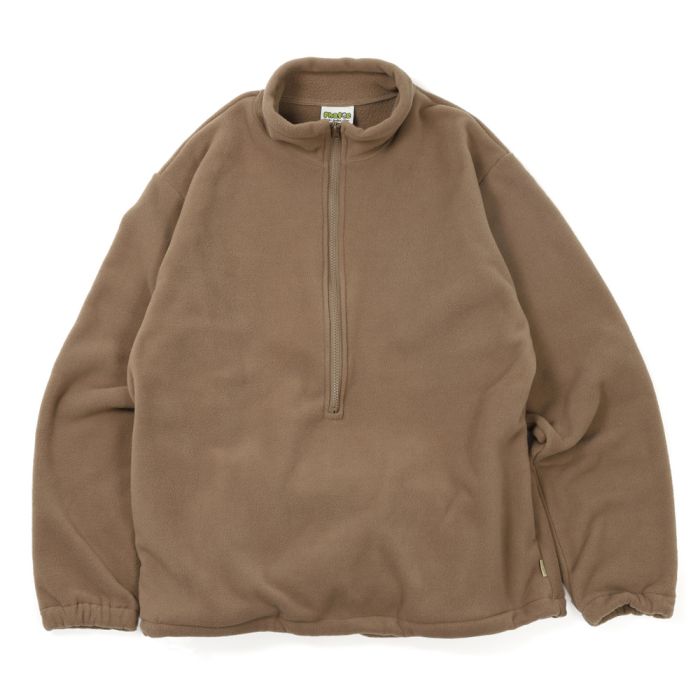Phatee - FLEECE ZIP HENLEY / KINAKOの画像
