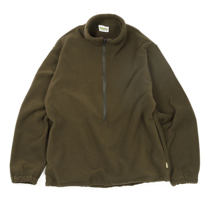 Phatee - FLEECE ZIP HENLEY / YOMOGIの画像