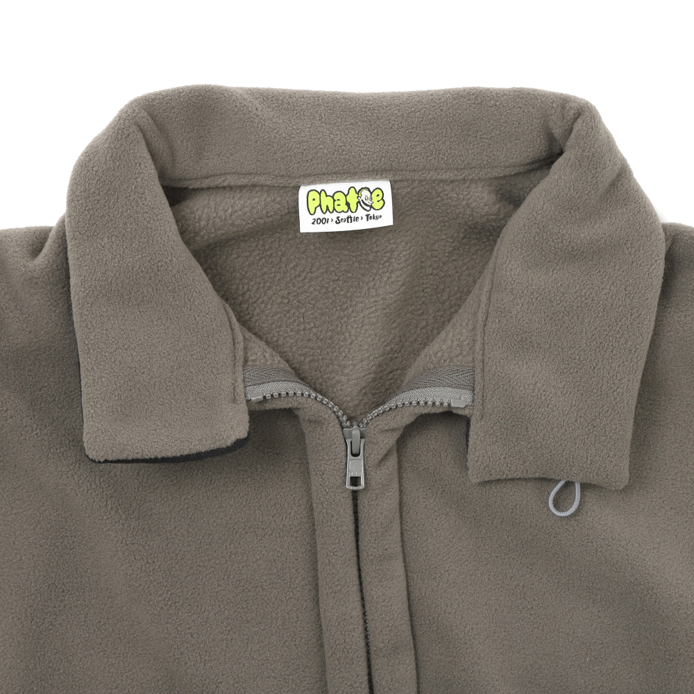 Phatee - FLEECE ZIP JACKET / SUMIKUROの画像