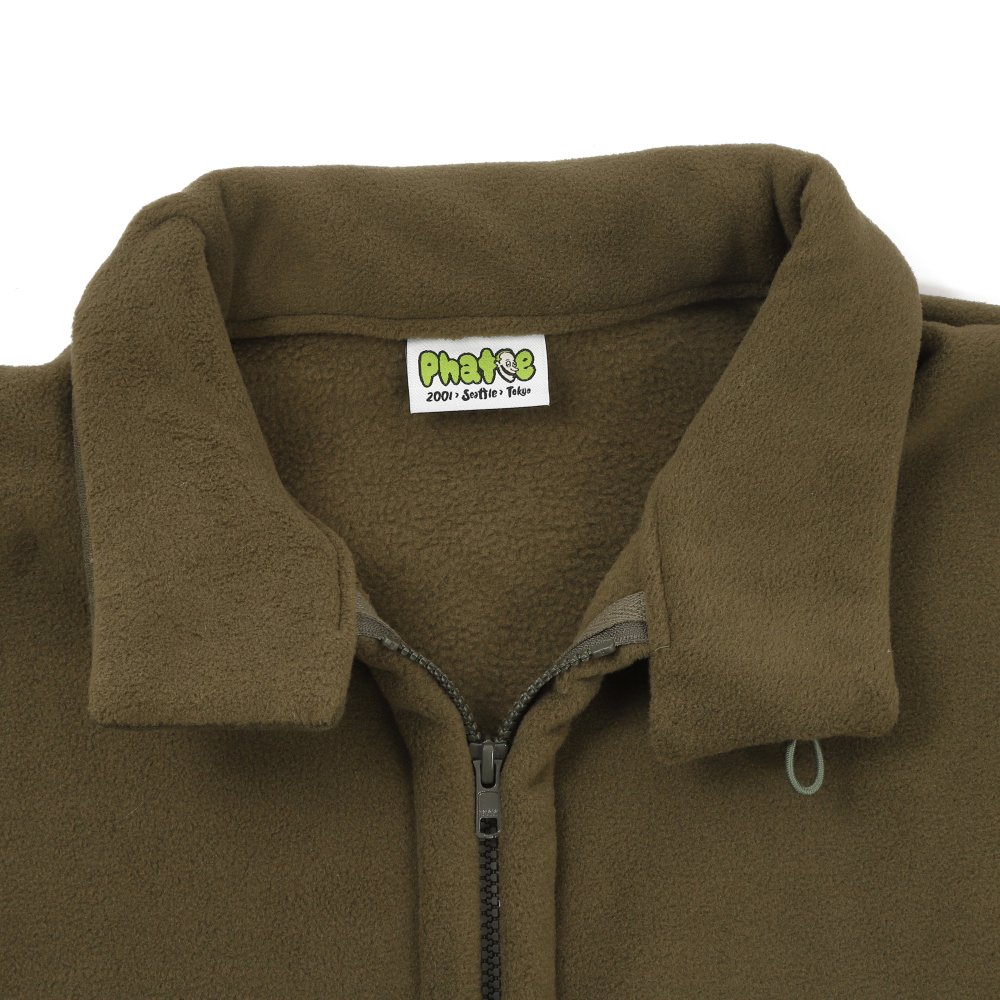 Phatee - FLEECE ZIP JACKET / YOMOGIの画像