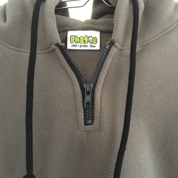 Phatee - FLEECE CHOCO ZIP PARKA / SUMIKUROの画像