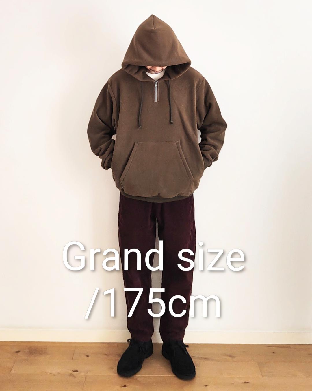 Phatee - FLEECE CHOCO ZIP PARKA / SUMIKUROの画像