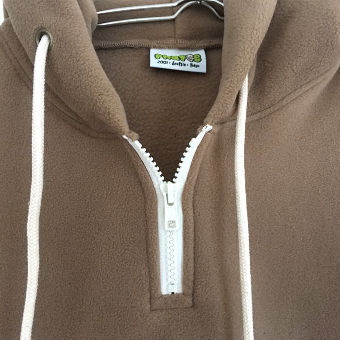 Phatee - FLEECE CHOCO ZIP PARKA / KINAKOの画像
