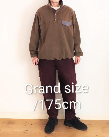 Phatee - FLEECE SNAP TEE / YOMOGIの画像