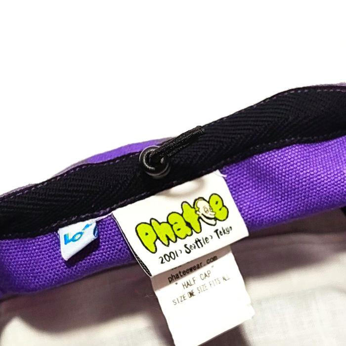 Phatee - HALF CAP HEMP CANVAS / PURPLE CANVASの画像