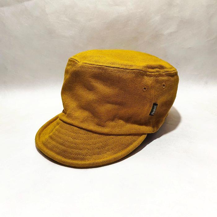 Phatee - HALF CAP HEMP CANVAS / MUSTARD CANVASの画像