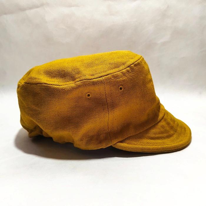 Phatee - HALF CAP HEMP CANVAS / MUSTARD CANVASの画像