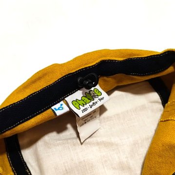 Phatee - HALF CAP HEMP CANVAS / MUSTARD CANVASの画像