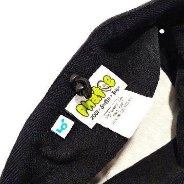 Phatee - HALF CAP HEMP SWEAT / BLACKの画像