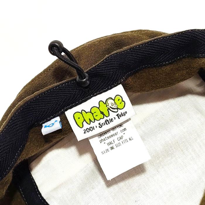 Phatee - HALF CAP HEMP SWEAT / OLIVEの画像
