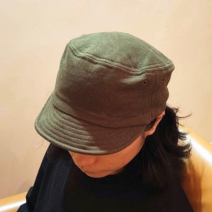 Phatee - HALF CAP HEMP SWEAT / OLIVEの画像
