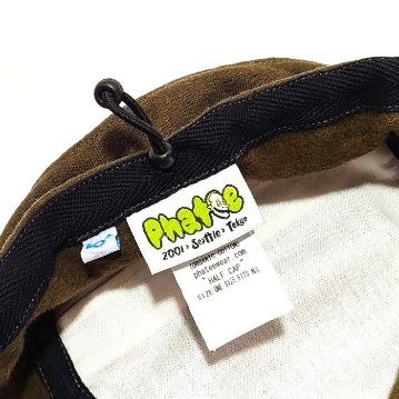 Phatee - HALF CAP HEMP SWEAT / OLIVEの画像