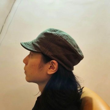 Phatee - HALF CAP HEMP SWEAT / OLIVEの画像