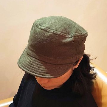 Phatee - HALF CAP HEMP SWEAT / OLIVEの画像