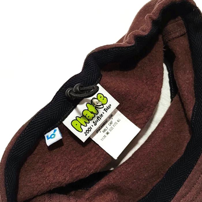 Phatee - HALF CAP HEMP SWEAT / BROWNの画像