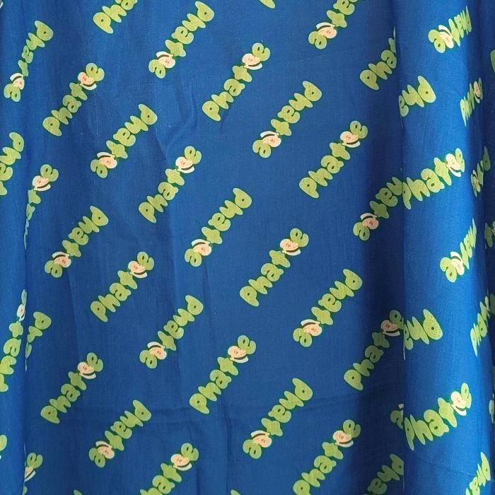 LABORATORY-STOLE HEMP 100% / BLUE LOGOの画像