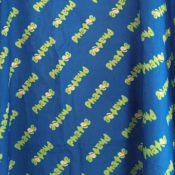 LABORATORY-STOLE HEMP 100% / BLUE LOGOの画像