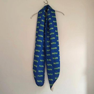 LABORATORY-STOLE HEMP 100% / BLUE LOGOの画像