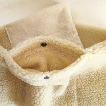 Phatee - LOOP MUFFLER HEMP SWEAT + RECYCLE BOA- KINARIの画像