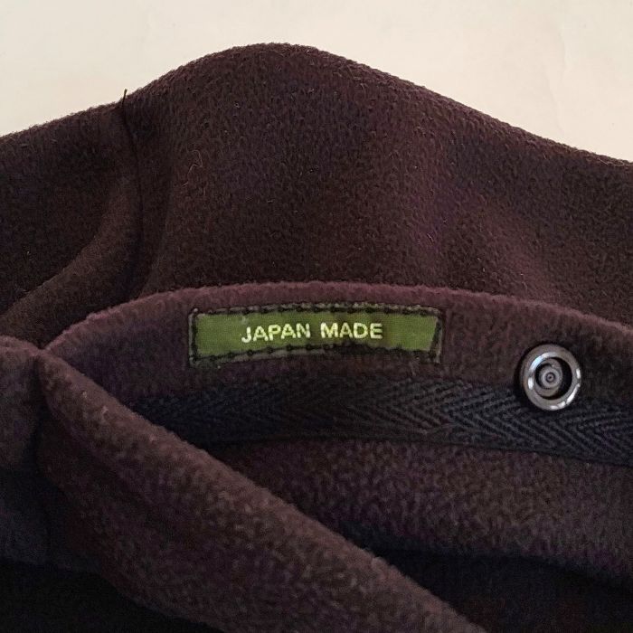 Phatee - LOOP MUFFLER HEMP SWEAT + RECYCLE FLEECE- BLACKの画像