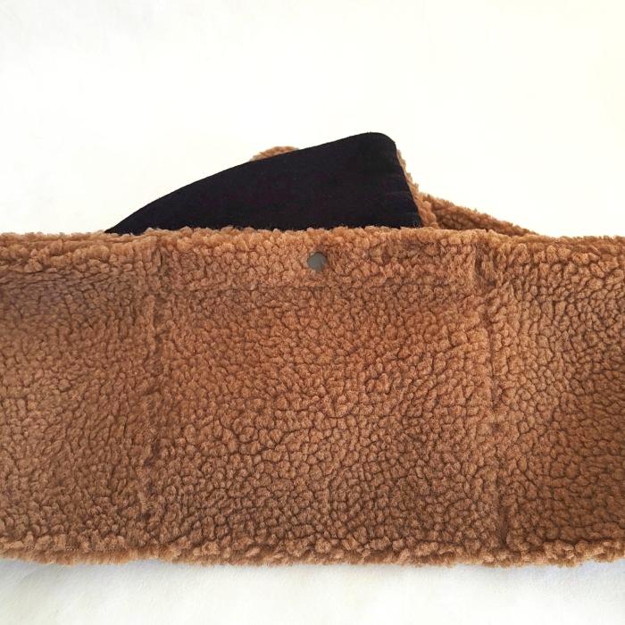 Phatee - LOOP MUFFLER HEMP SWEAT + RECYCLE BOA- BEIGEの画像