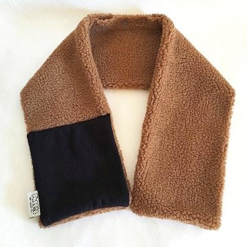 Phatee - LOOP MUFFLER HEMP SWEAT + RECYCLE BOA- BEIGEの画像