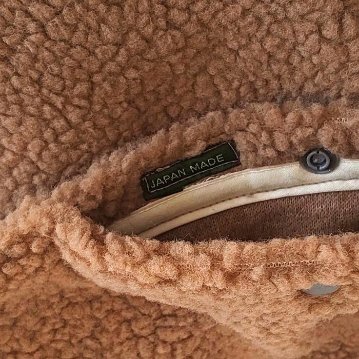 Phatee - LOOP MUFFLER HEMP SWEAT + RECYCLE BOA- BEIGEの画像