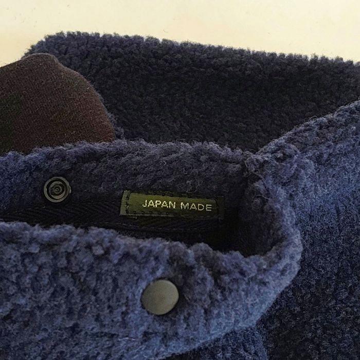 Phatee - LOOP MUFFLER HEMP SWEAT + RECYCLE BOA- NAVYの画像