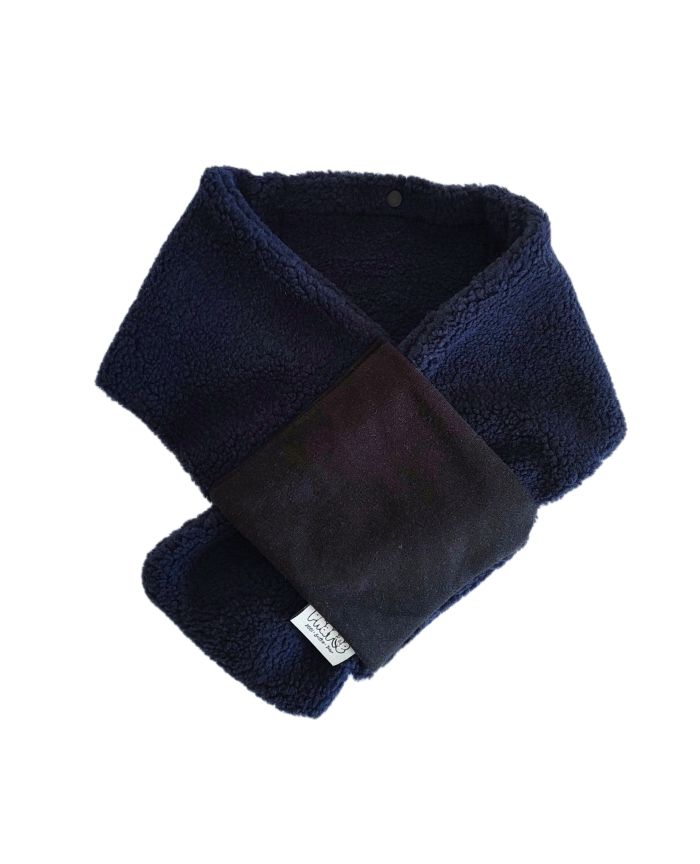 Phatee - LOOP MUFFLER HEMP SWEAT + RECYCLE BOA- NAVYの画像