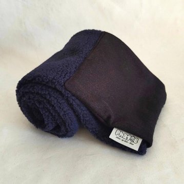 Phatee - LOOP MUFFLER HEMP SWEAT + RECYCLE BOA- NAVYの画像