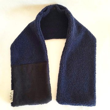 Phatee - LOOP MUFFLER HEMP SWEAT + RECYCLE BOA- NAVYの画像