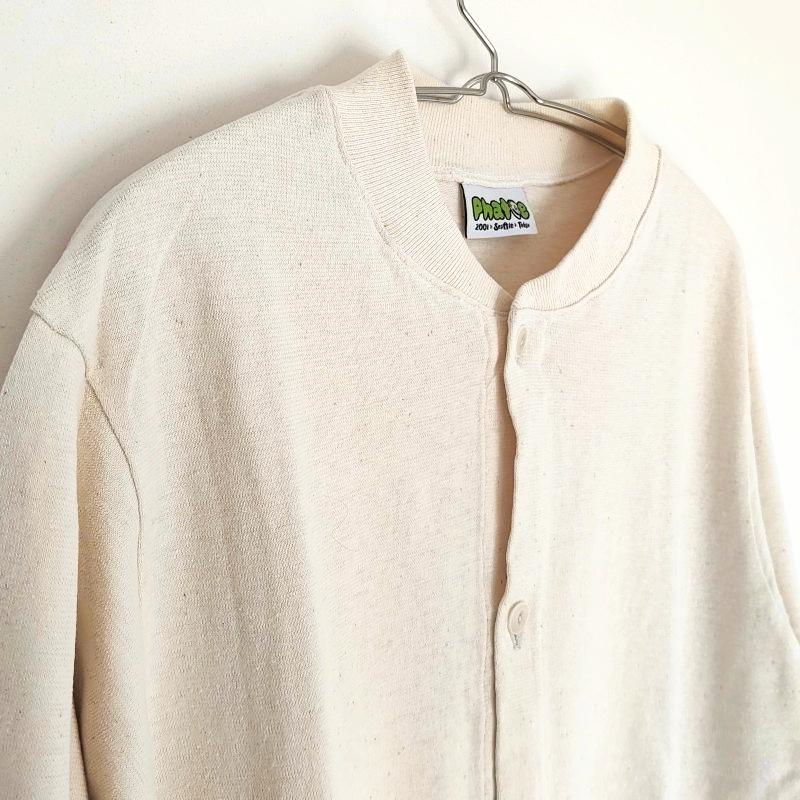 PHATEE- TRACK CARDIGAN HEMP JERSEY-KINARIの画像