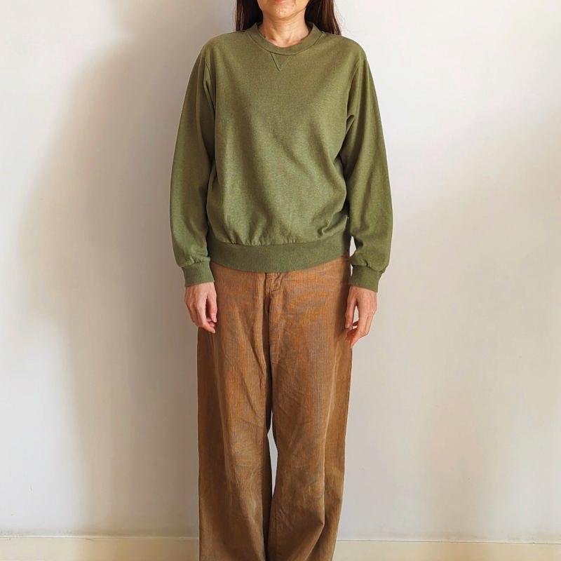 PHATEE- TRACK CREW HEMP JERSEY-macchaの画像