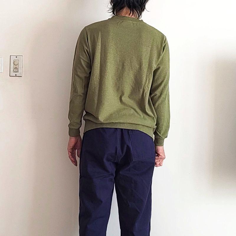 PHATEE- TRACK CREW HEMP JERSEY-macchaの画像