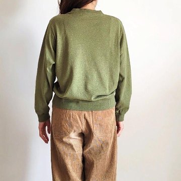 PHATEE- TRACK CREW HEMP JERSEY-macchaの画像