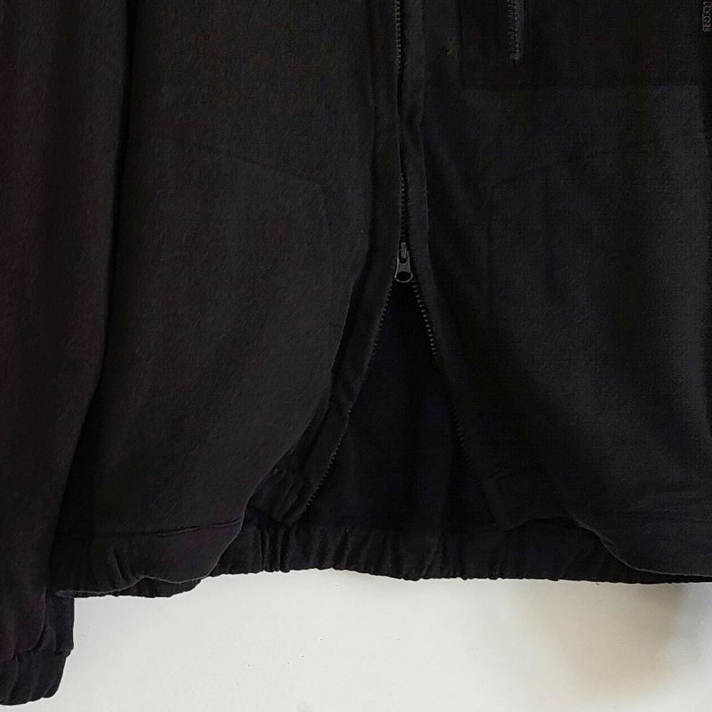 PHATEE- NASTA JACKET HEMP SWEAT - BLACKの画像