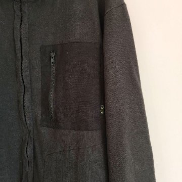 PHATEE- NASTA JACKET HEMP SWEAT - BLACKの画像