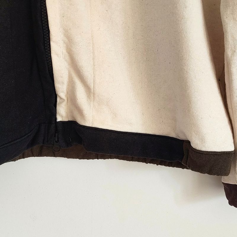 PHATEE- NASTA JACKET HEMP SWEAT - PATCH PANELの画像