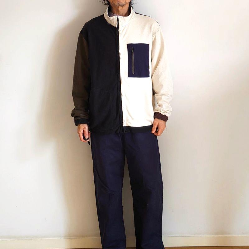 PHATEE- NASTA JACKET HEMP SWEAT - PATCH PANELの画像