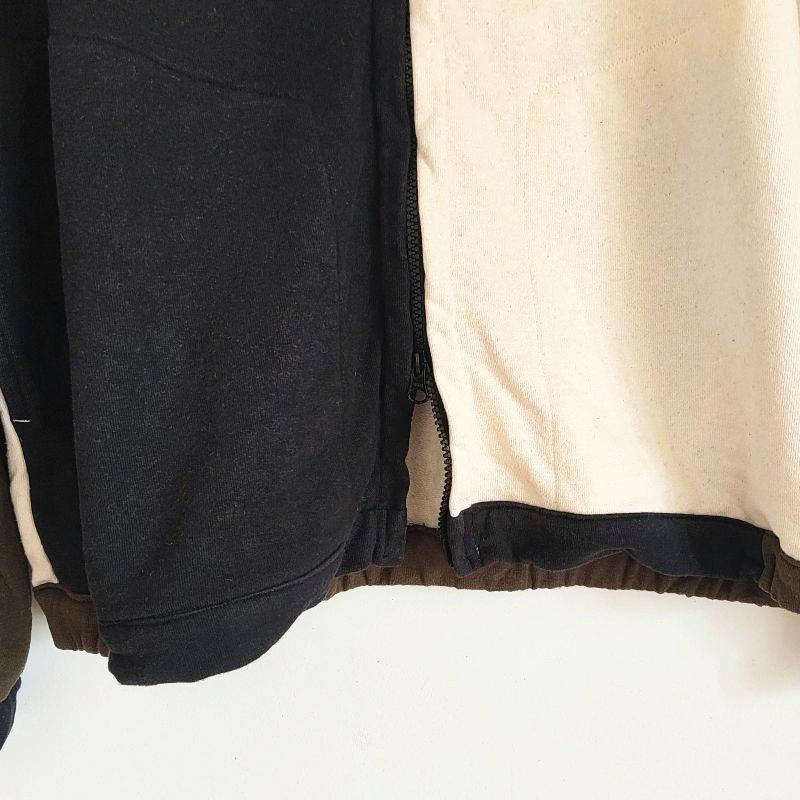 PHATEE- NASTA JACKET HEMP SWEAT - PATCH PANELの画像