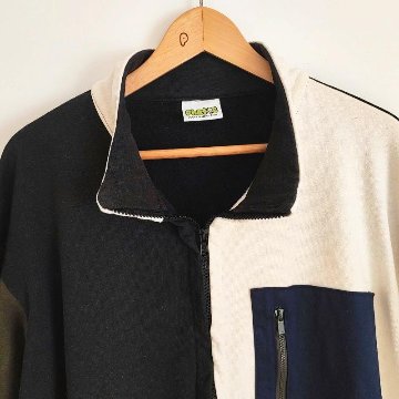 PHATEE- NASTA JACKET HEMP SWEAT - PATCH PANELの画像