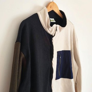 PHATEE- NASTA JACKET HEMP SWEAT - PATCH PANELの画像